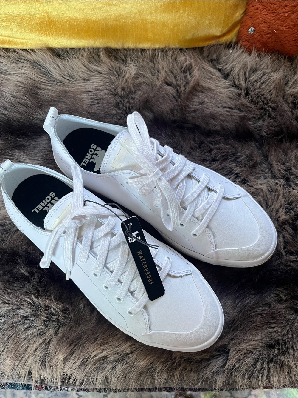 Sorel Men's White waterproof Low-Top Sneakers